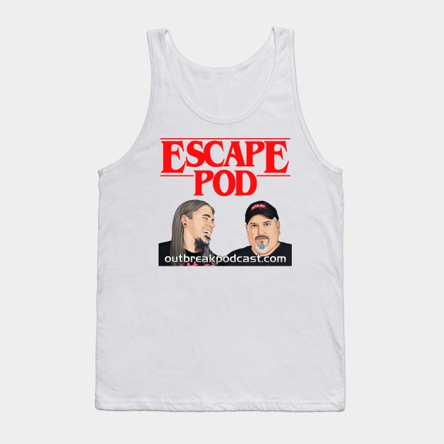 Stranger Escape Pod Logo Tank Top by OutbreakPodcastingNetwork